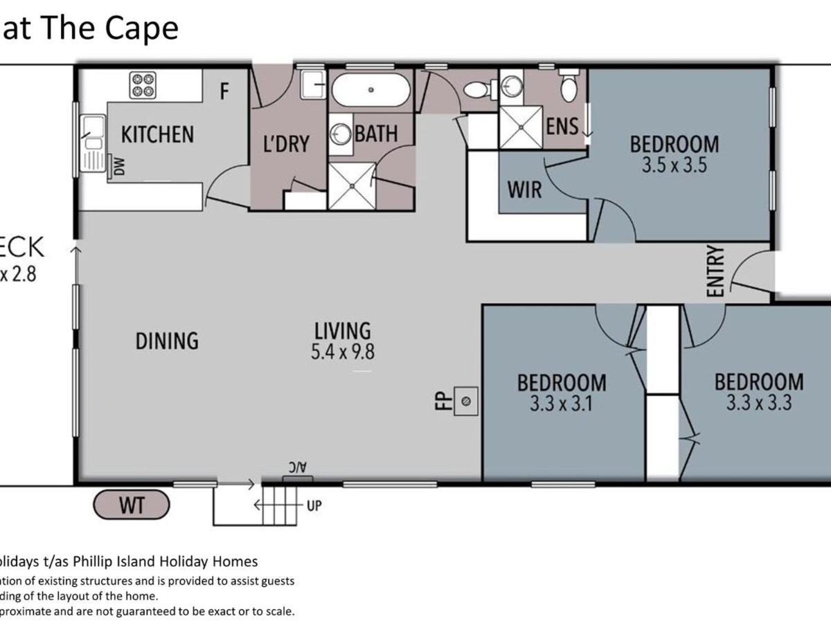 Cooinda At The Cape Villa Cape Woolamai Exterior photo